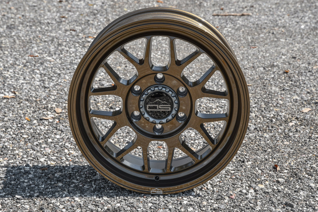 Overland Sector Hyperdrive Flow Formed 17x8.5 +25 5x108/5x114.3 73.1mm All Gloss Bronze