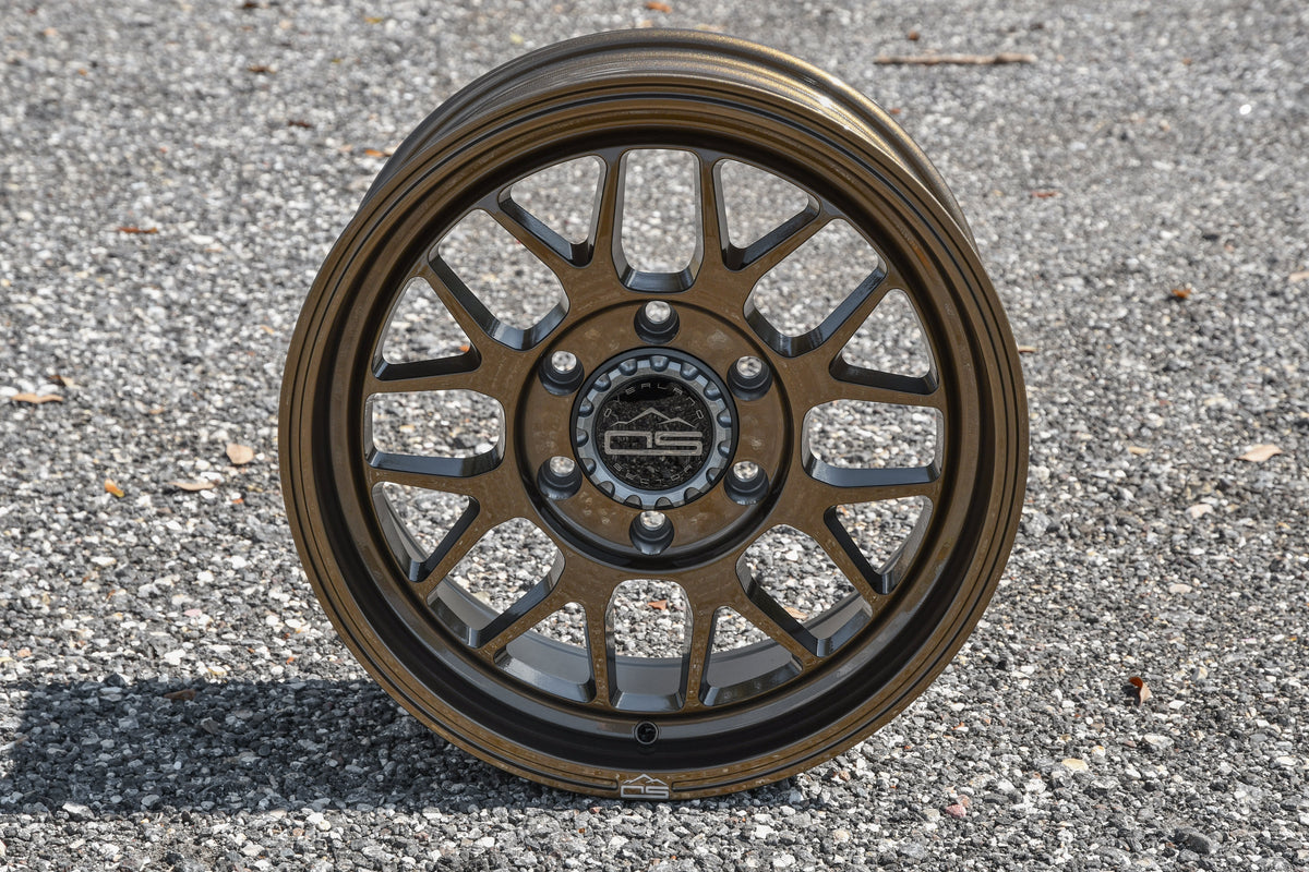 Overland Sector Hyperdrive Flow Formed 17x8.5 +25 5x108/5x114.3 73.1mm All Gloss Bronze