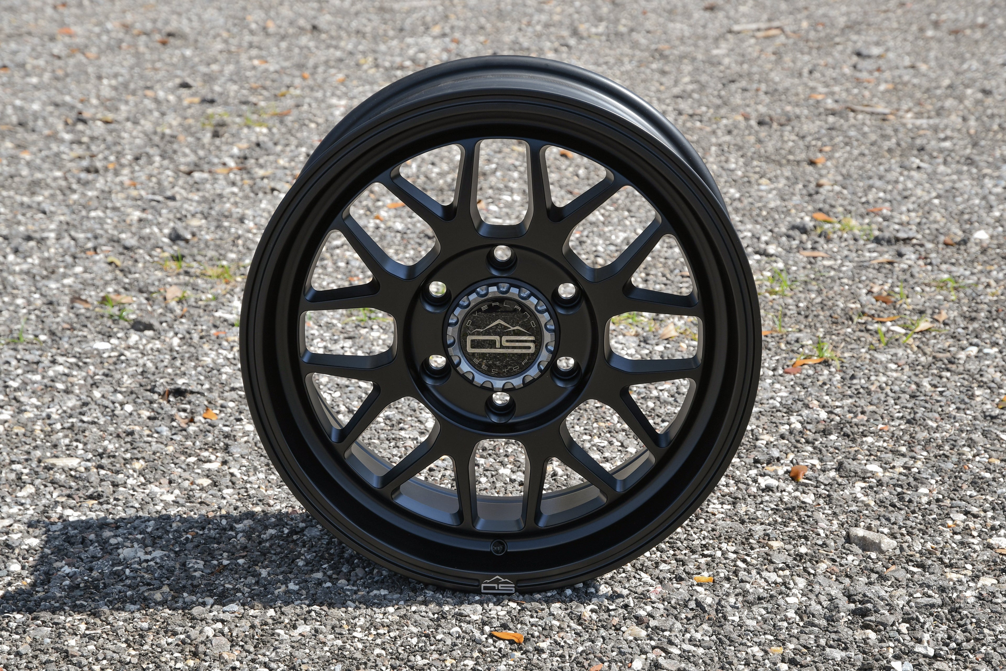 Overland Sector Hyperdrive Flow Formed 17x8.5 +25 6x139.7 106.1mm All Satin Black