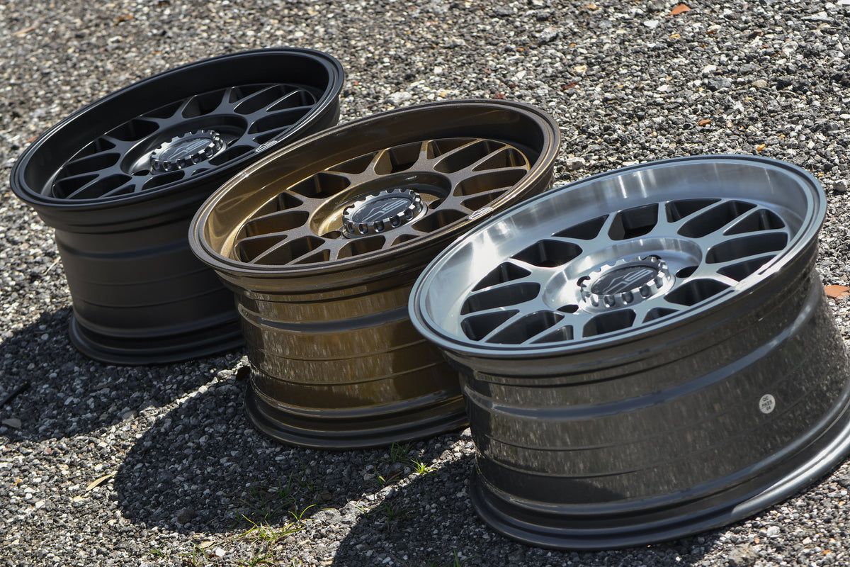 Overland Sector Hyperdrive Flow Formed 17x8.5 +25 6x139.7 106.1mm All Gloss Bronze