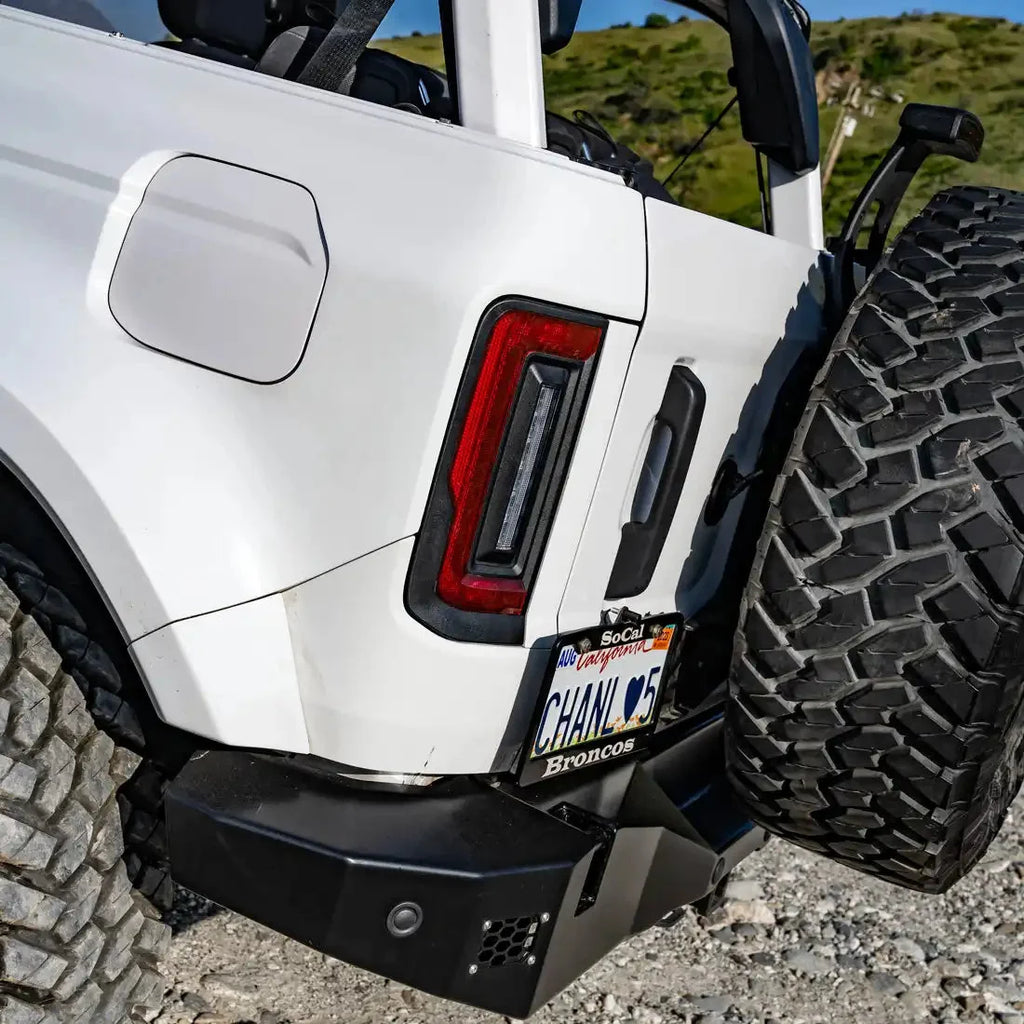V2 | 2021-2025 Ford Bronco Flush Mount LED Tail Lights - Low Profile | 1,400 Lumens