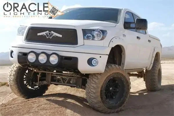 ORACLE Lighting 2007-2013 Toyota Tundra Pre-Assembled Halo Headlights - Black Housing