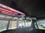 Freedom Series Sun Visor Overlays - 2018+ Wrangler JL / Gladiator JT