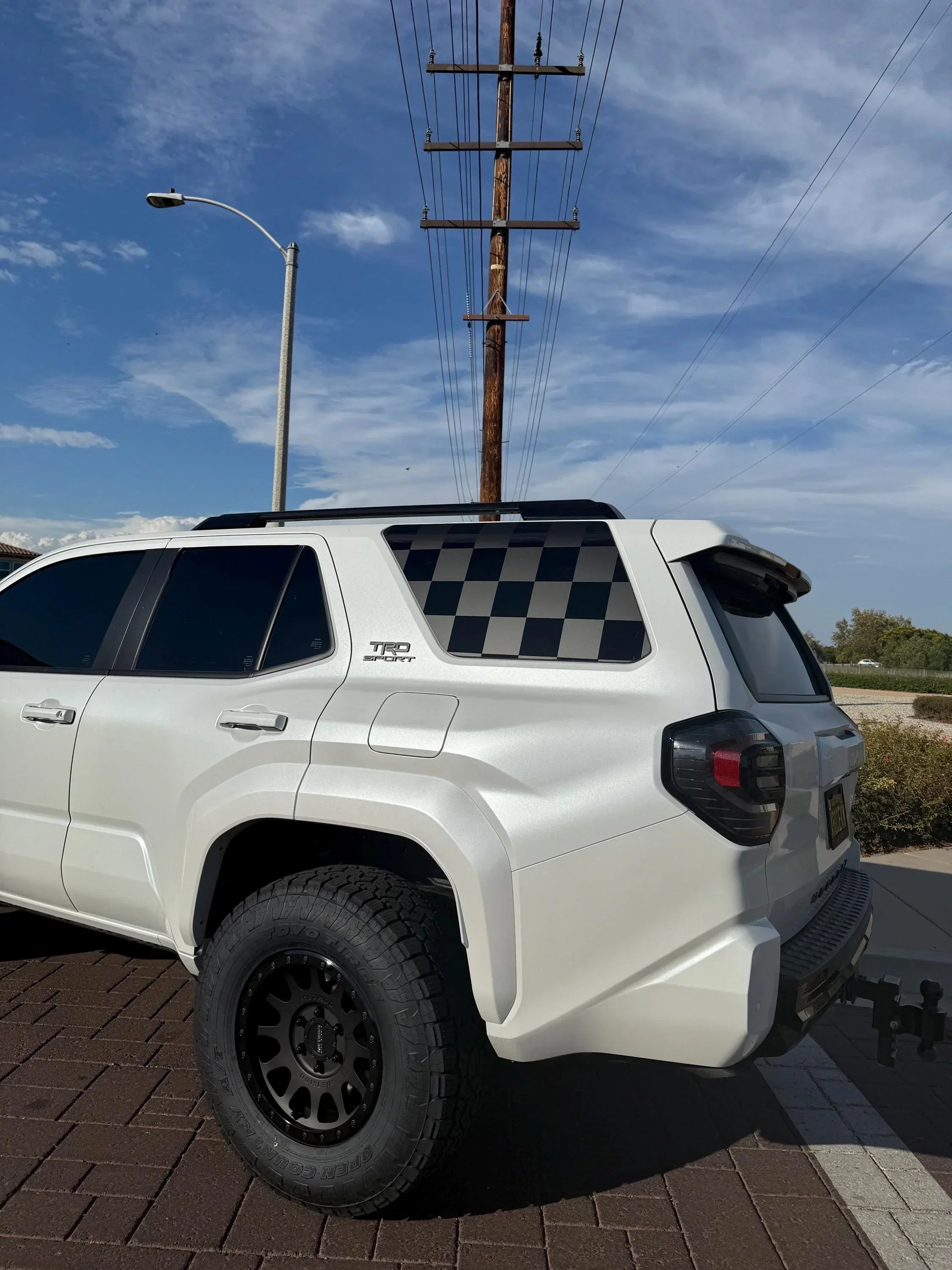 American Flag Rear Window Overlays - 2025+ 4Runner