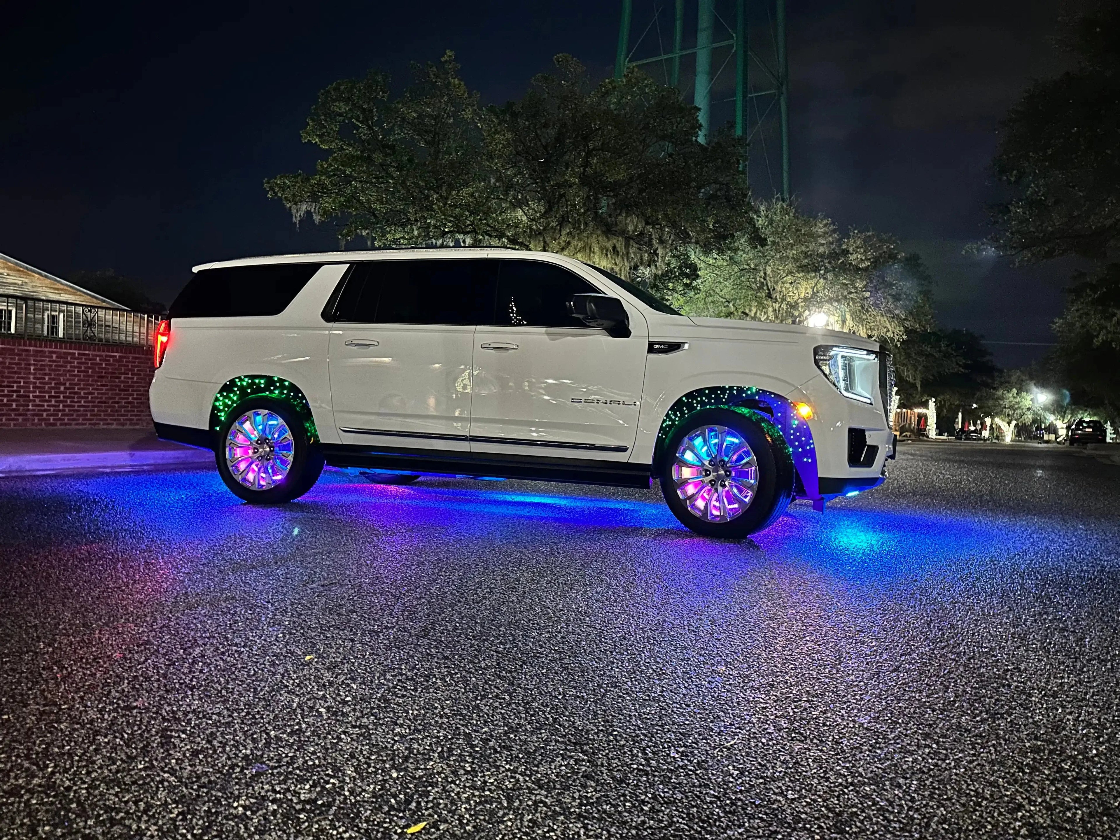 ORACLE Lighting Fiber Optic Wheel Liner ColorSHIFT RGB+W Kit - 40W LED/ 600 Fibers