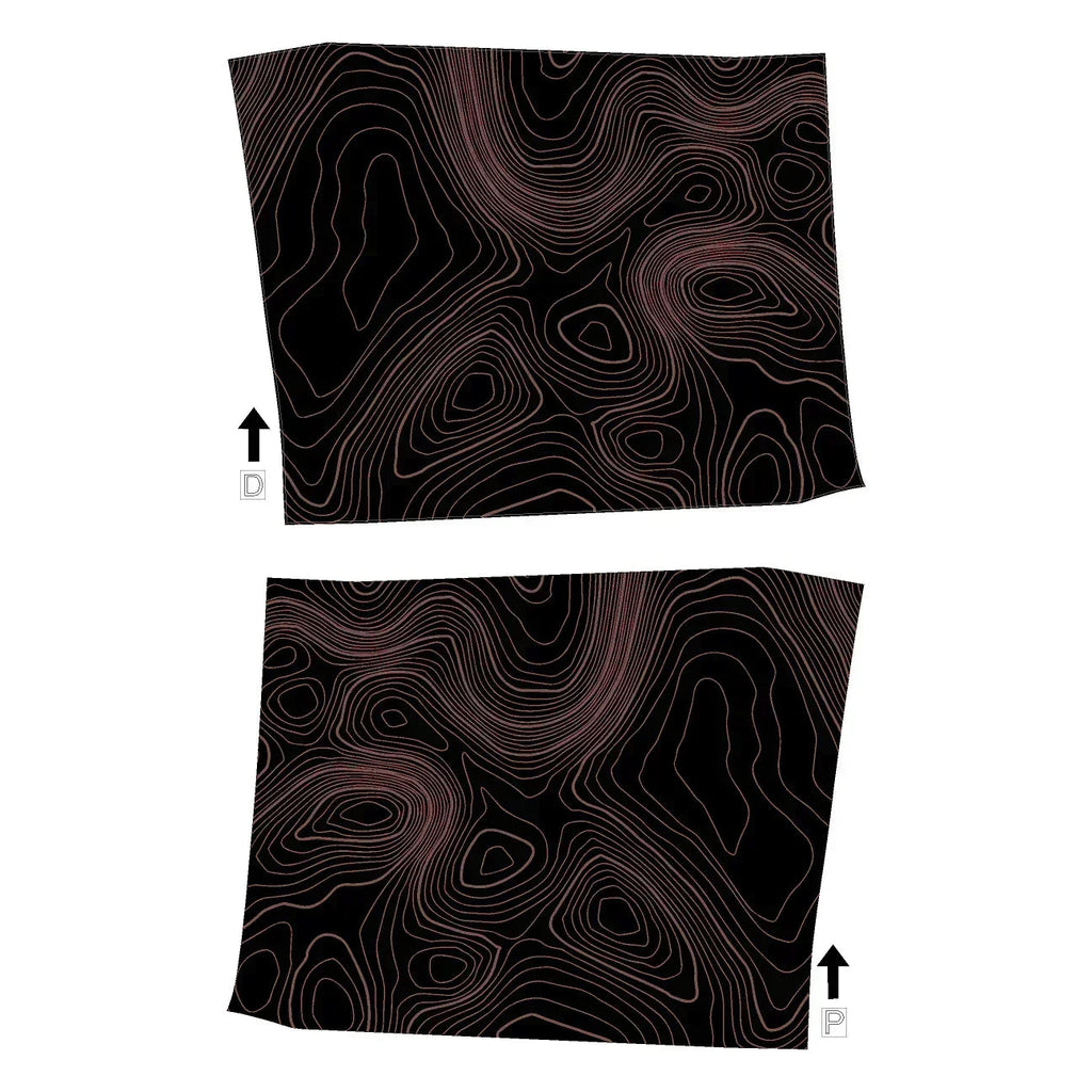 Topographic Glovebox Panel Protection - 2024+ Land Cruiser