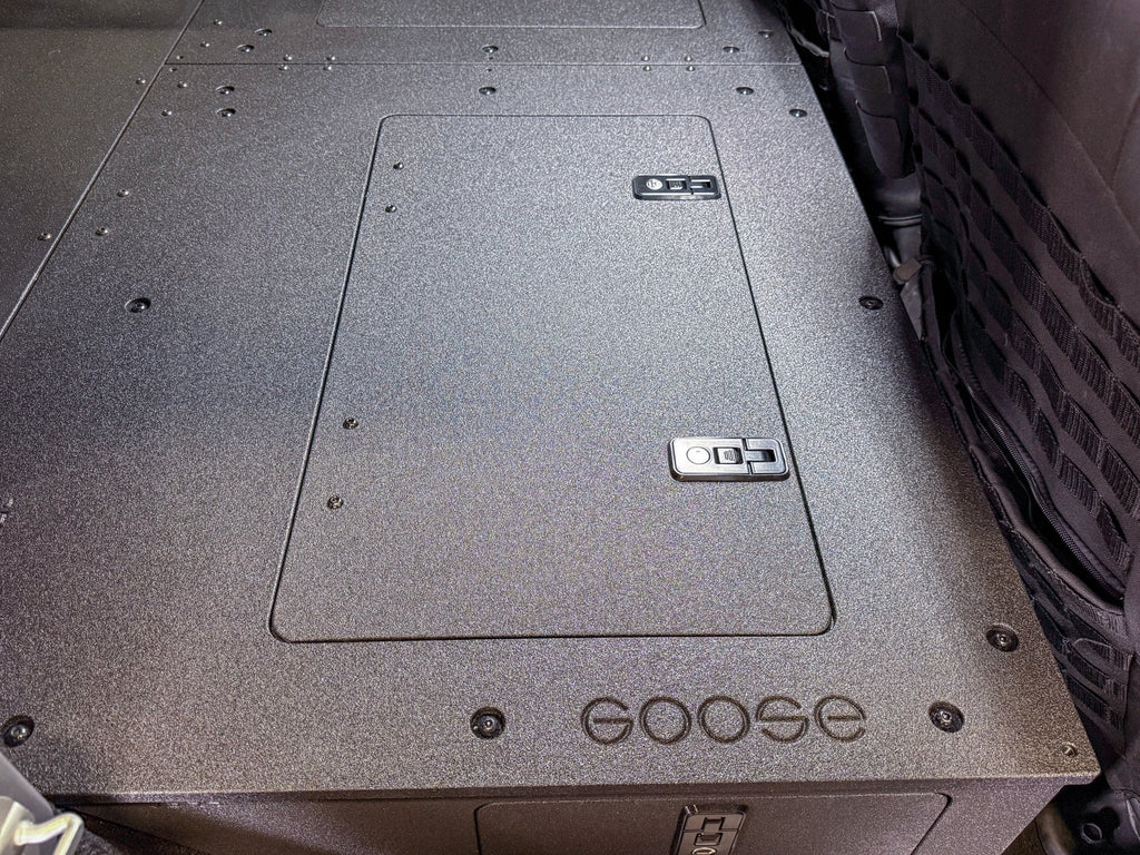 Jeep - Wrangler - 2007-2018 - JKU - 4 Door - Explore Series - Seat Delete Plate System - Second Row - Module Based - 8" Module