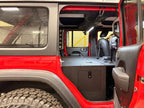 Jeep - Wrangler - 2024-Present - JLU - 4 Door - Explore Series - Seat Delete Plate System - Second Row - Module Based - 10" Module