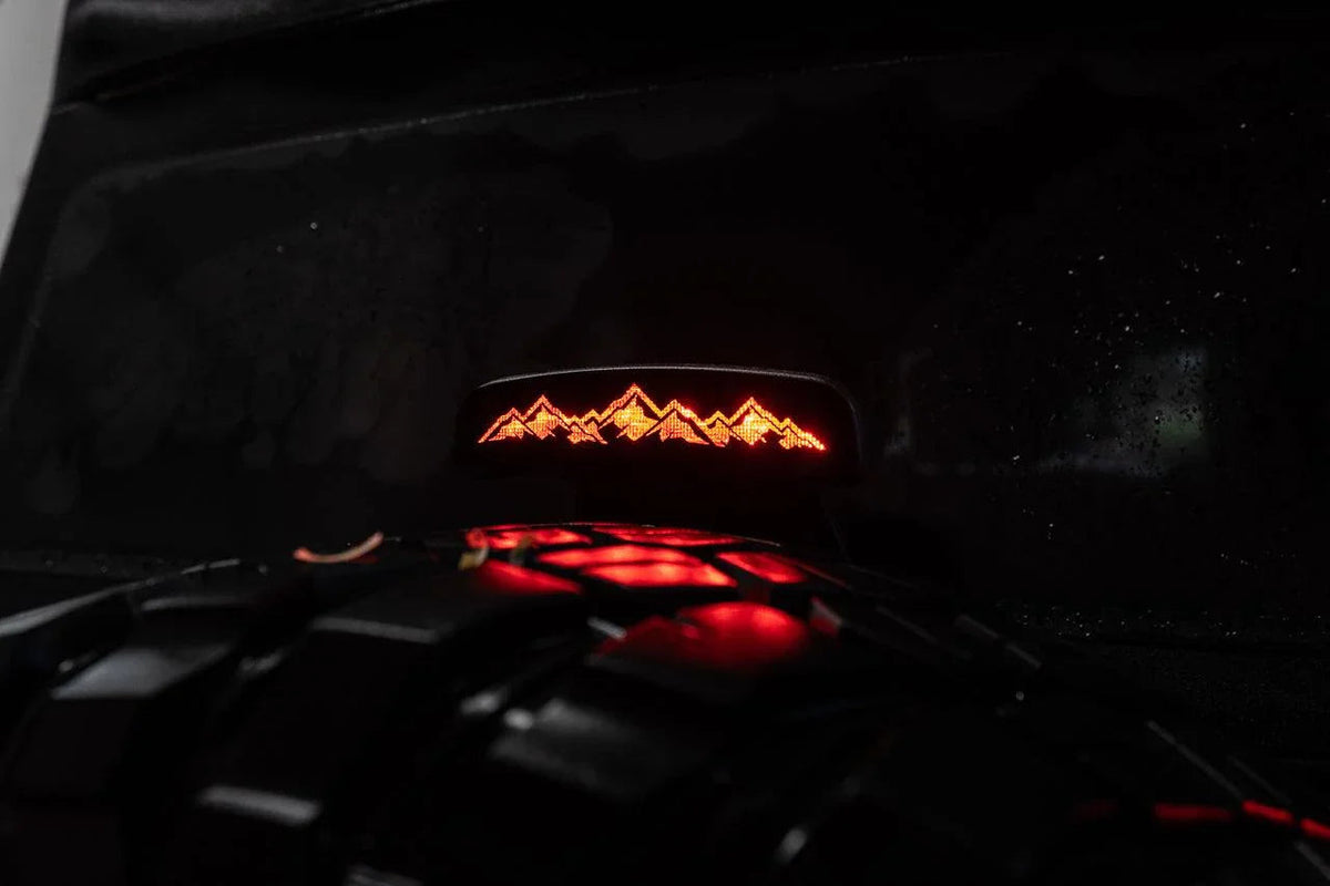 Laser Series Acrylic Third Brake Light Overlay - 2021+ Bronco