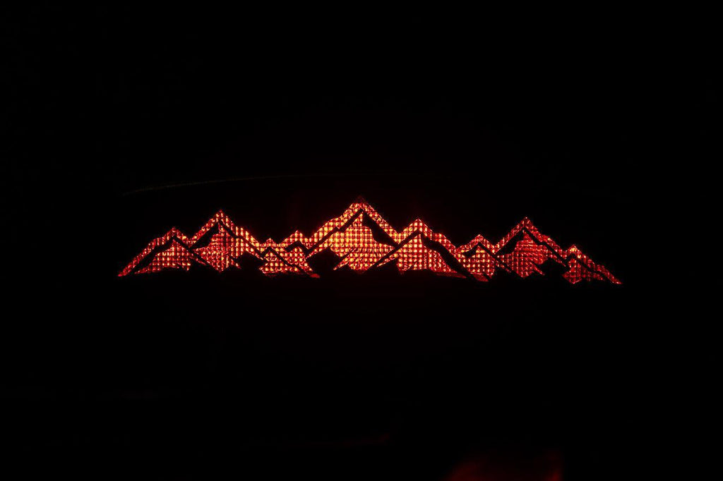 Laser Series Acrylic Third Brake Light Overlay - 2021+ Bronco