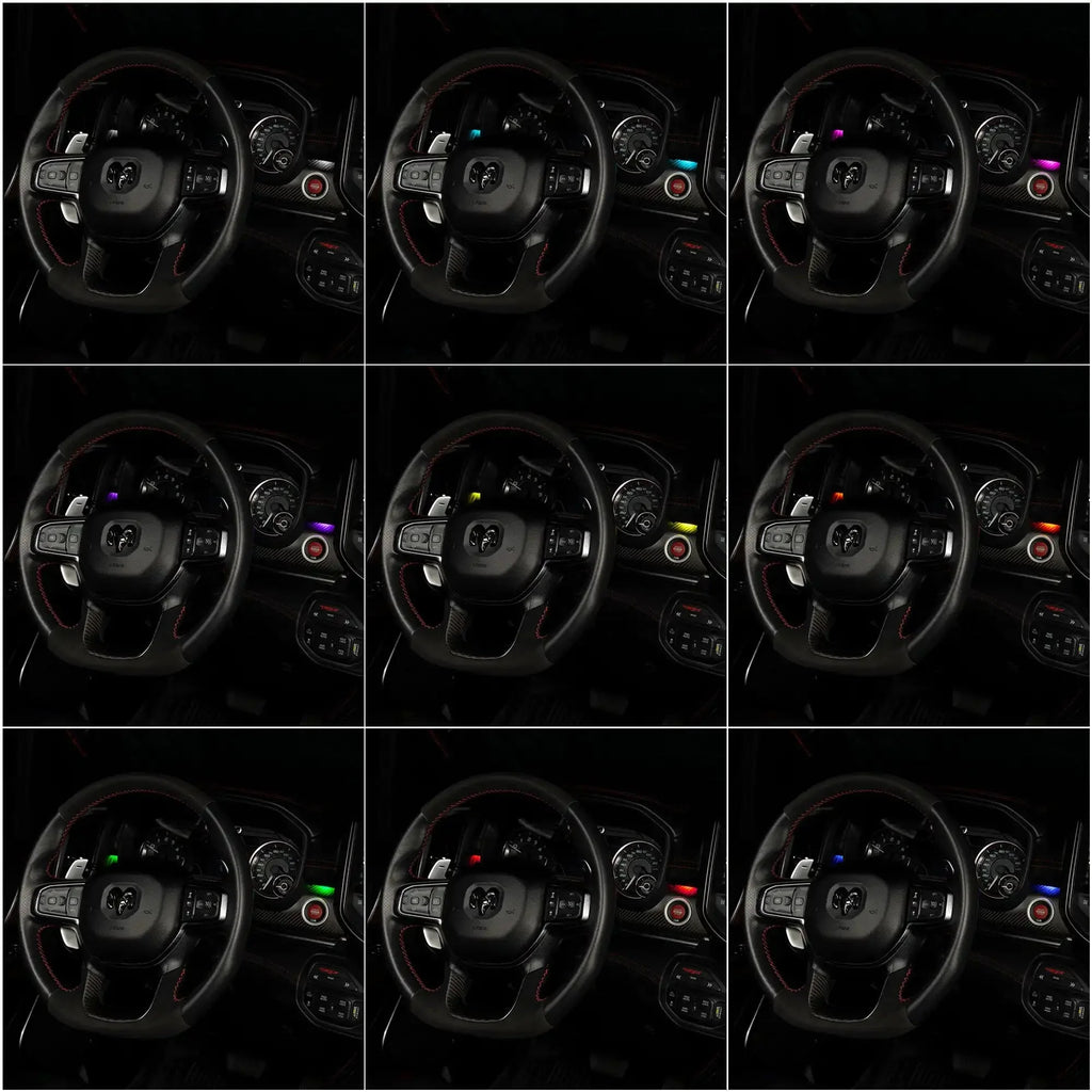ORACLE Lighting 2019-2024 RAM Complete Interior Ambient Lighting ColorSHIFT RGB Conversion Kit