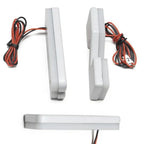 Universal Illuminated LED Letter Badges Amber Individual Letters Custom Emblem