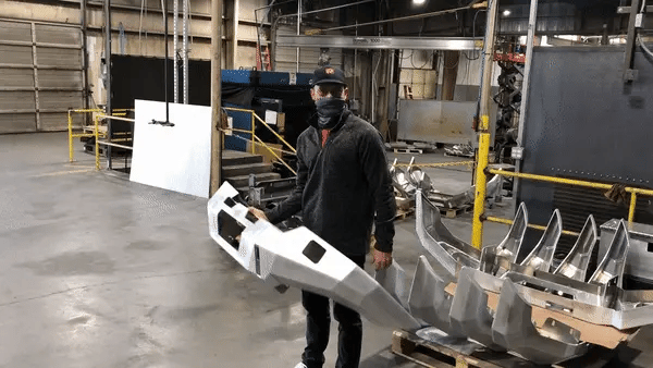 Hi-Lite Overland Toyota Tacoma Front Bumper 3rd Gen (2016-2023) [Bull Bar]