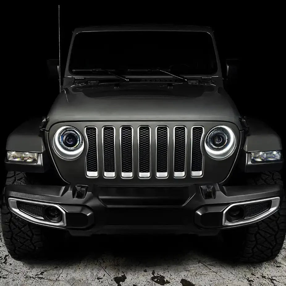ORACLE Lighting Oculus™ Switchback Bi-LED Projector Headlights for Jeep Wrangler JL/ Gladiator JT