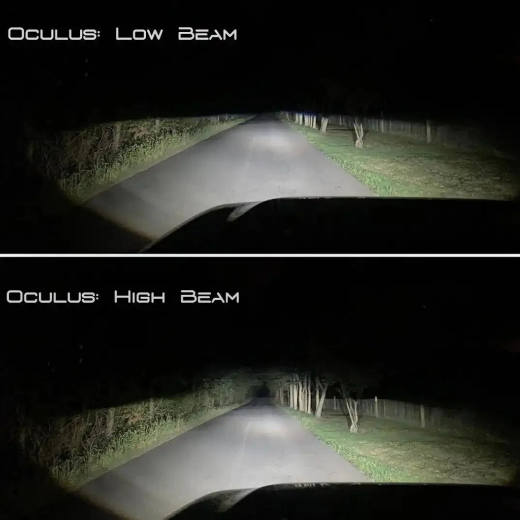 ORACLE Lighting Oculus™ Switchback Bi-LED Projector Headlights for Jeep Wrangler JL/ Gladiator JT