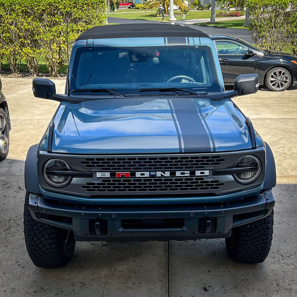 Offset Racing Hood Stripes V1 - 2021+ Bronco
