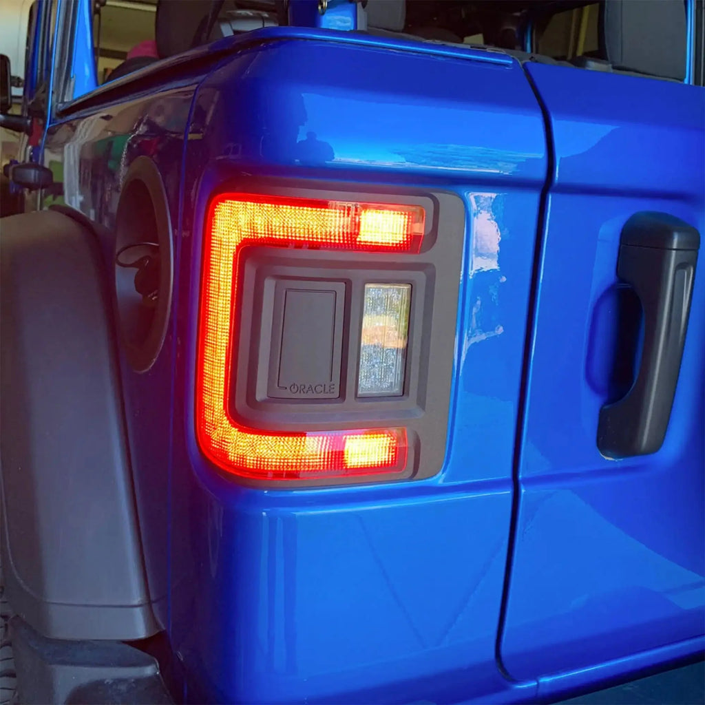 V2 | Flush Mount LED Tail Lights for Jeep Wrangler JL | Low-Profile | Plug-and-Play