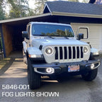 ORACLE Lighting 20W LED Fog Lights for Jeep Wrangler JK/JL & Gladiator JT | High Performance Plug-and-Play