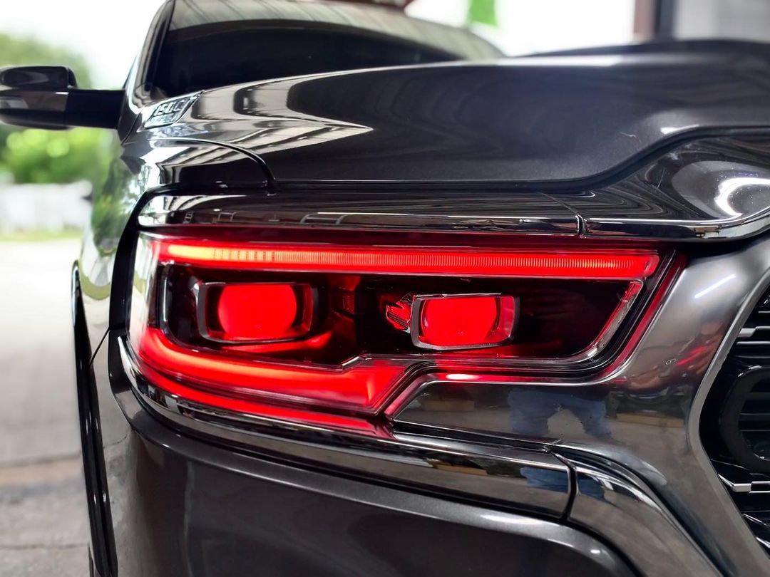 ORACLE Lighting 2019-2024 Ram 1500 RGBW+A Headlight DRL Upgrade Kit - LED Projector Headlights