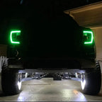 ORACLE Lighting 2019-2022 GMC Sierra 1500 ColorSHIFT RGB+W Headlight DRL Upgrade Kit