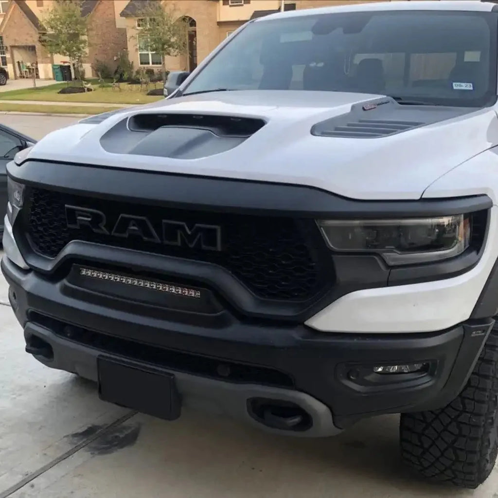 2019-2026 RAM Rebel/TRX/RHO Front Bumper Flush LED Light Bar | 100W 12,000 Lumens