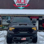 2019-2026 RAM Rebel/TRX/RHO Front Bumper Flush LED Light Bar | 100W 12,000 Lumens