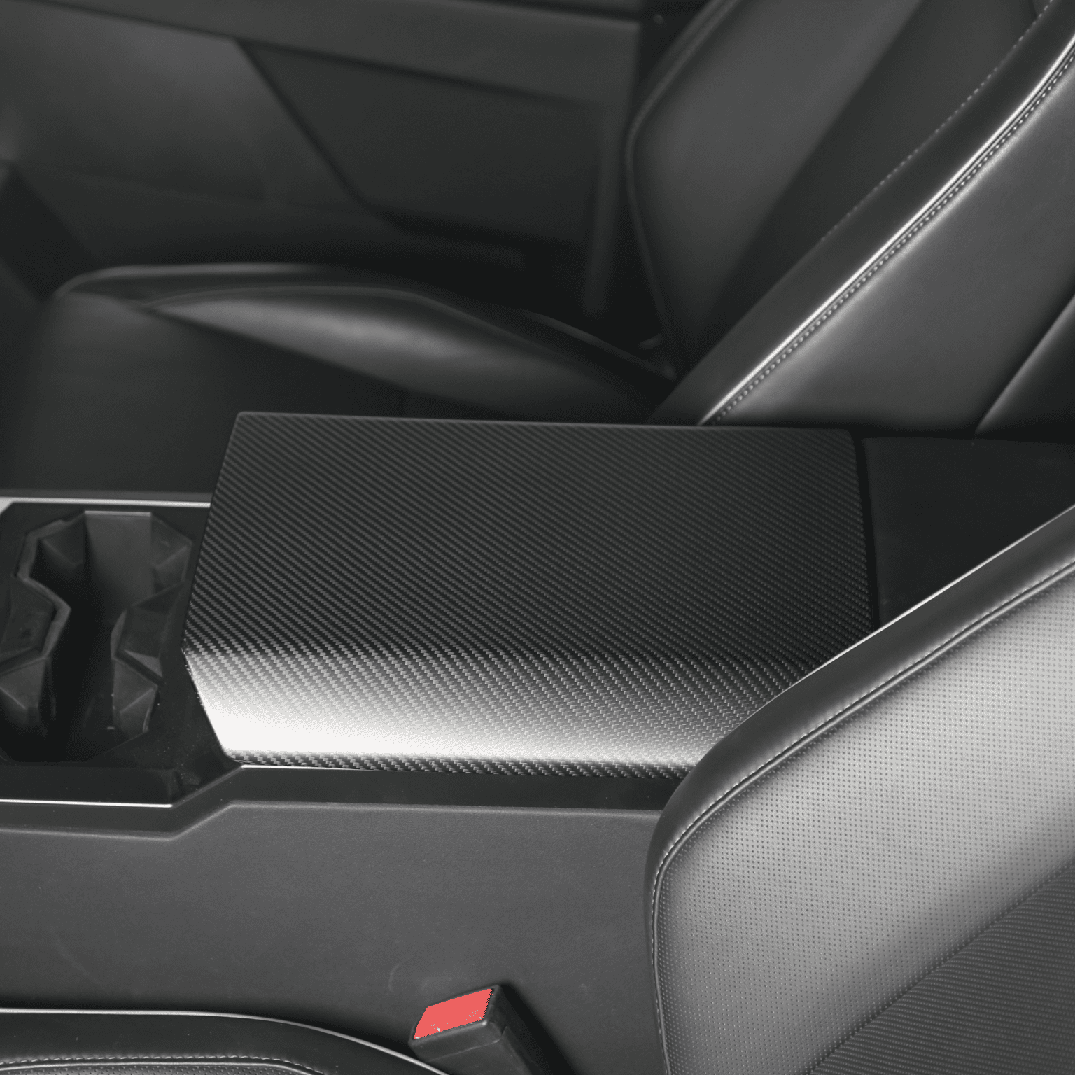 [Real Carbon Fiber] Armrest Cover For Cybertruck