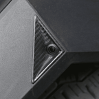 [Real Carbon Fiber] Fender Camera Decorative Cover For Cybertruck