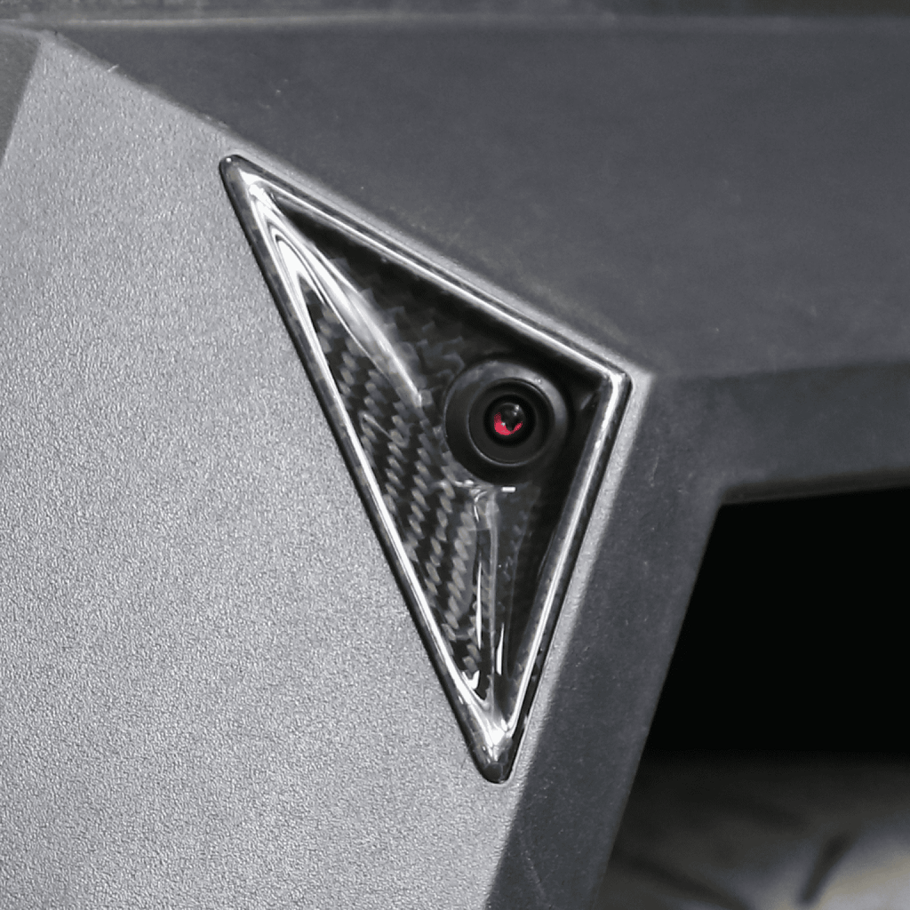 [Real Carbon Fiber] Fender Camera Decorative Cover For Cybertruck