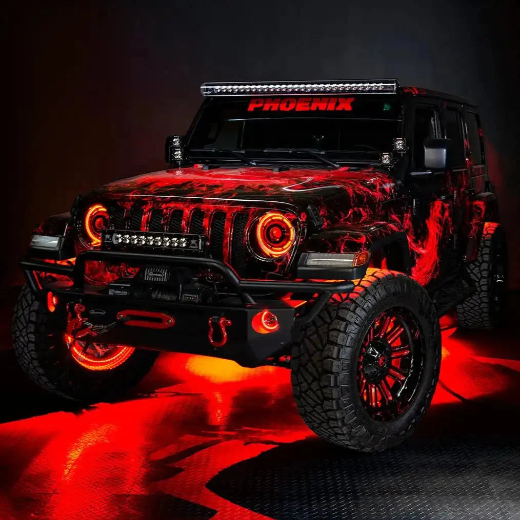 ORACLE Lighting 20W LED Fog Lights for Jeep Wrangler JK/JL & Gladiator JT | High Performance Plug-and-Play