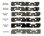 Smoked Sidemarker Overlays (Front Only) - 2021+ Bronco (ALL)