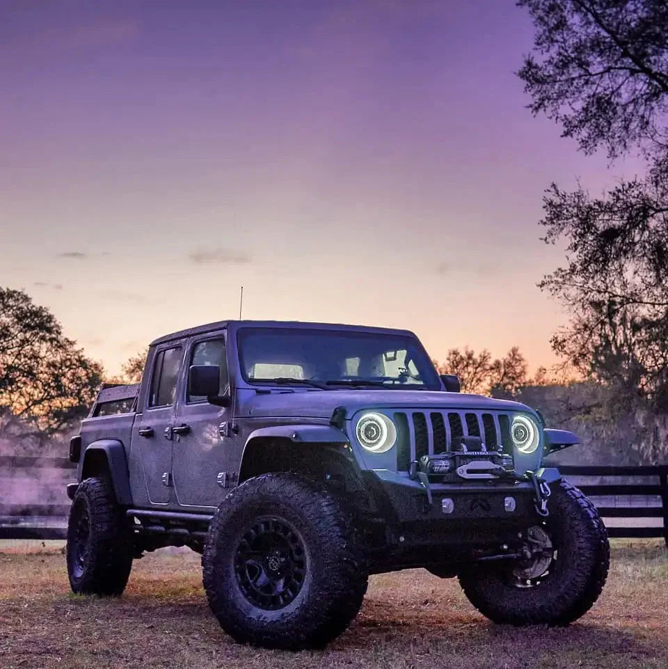 ORACLE Lighting Oculus™ Switchback Bi-LED Projector Headlights for Jeep Wrangler JL/ Gladiator JT