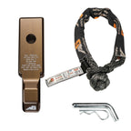 Agency 6 Soft Shackle Recovery Block with Soft Shackle & Hitch Pin – 2" Receiver