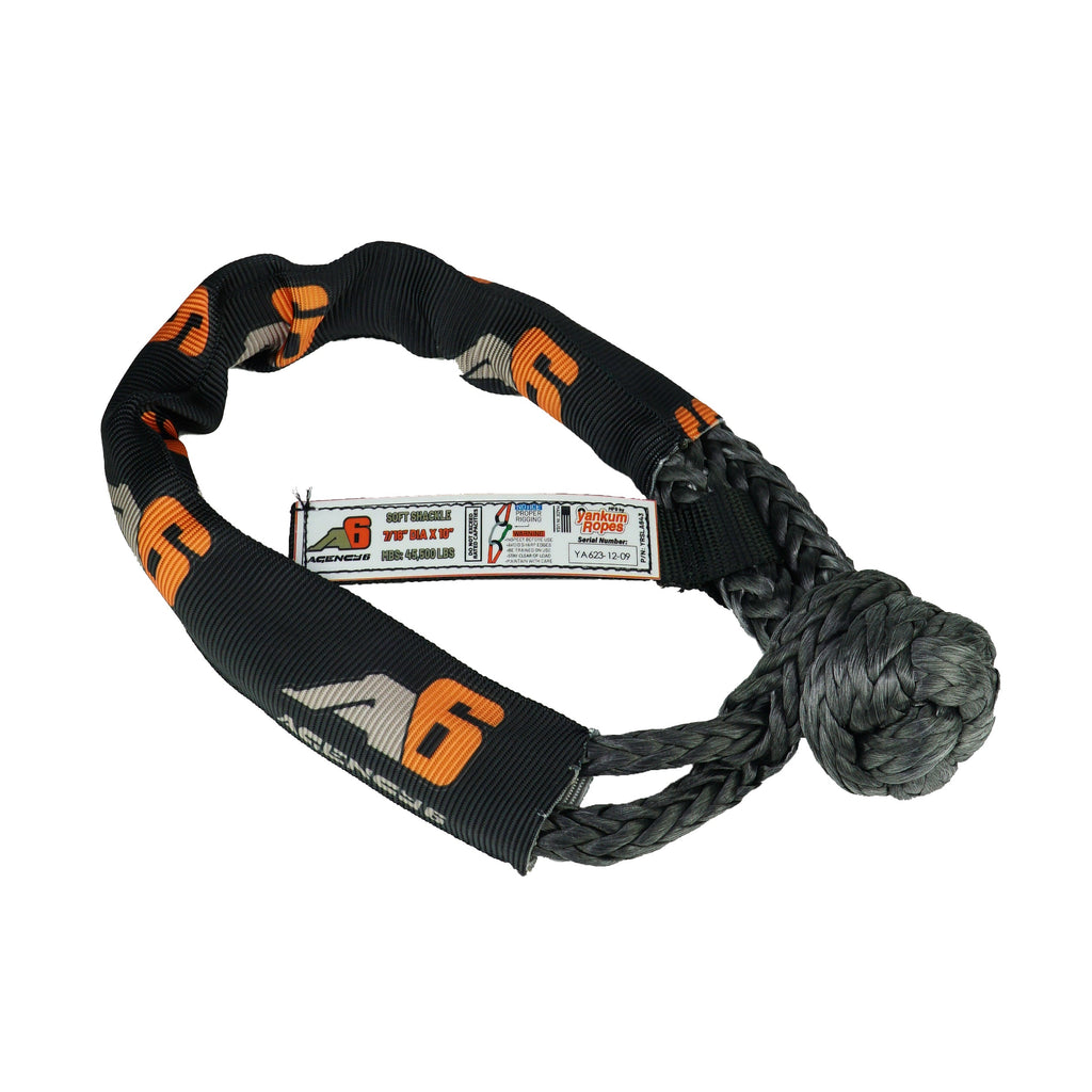 Agency 6 Soft Shackle - 7/16" - 45,500 Min Break Strength