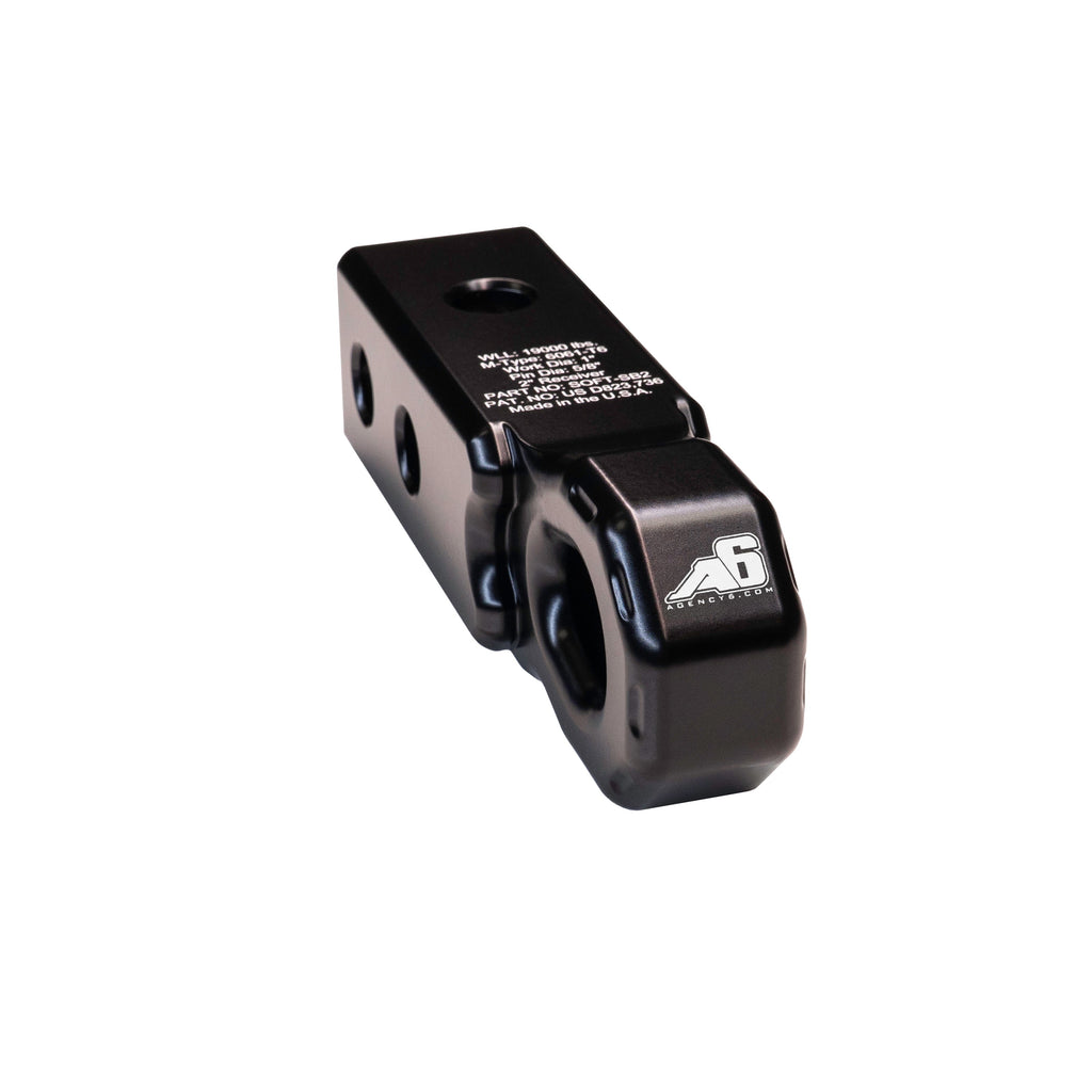 Agency 6 Soft Shackle Recovery Block – 2" Receiver