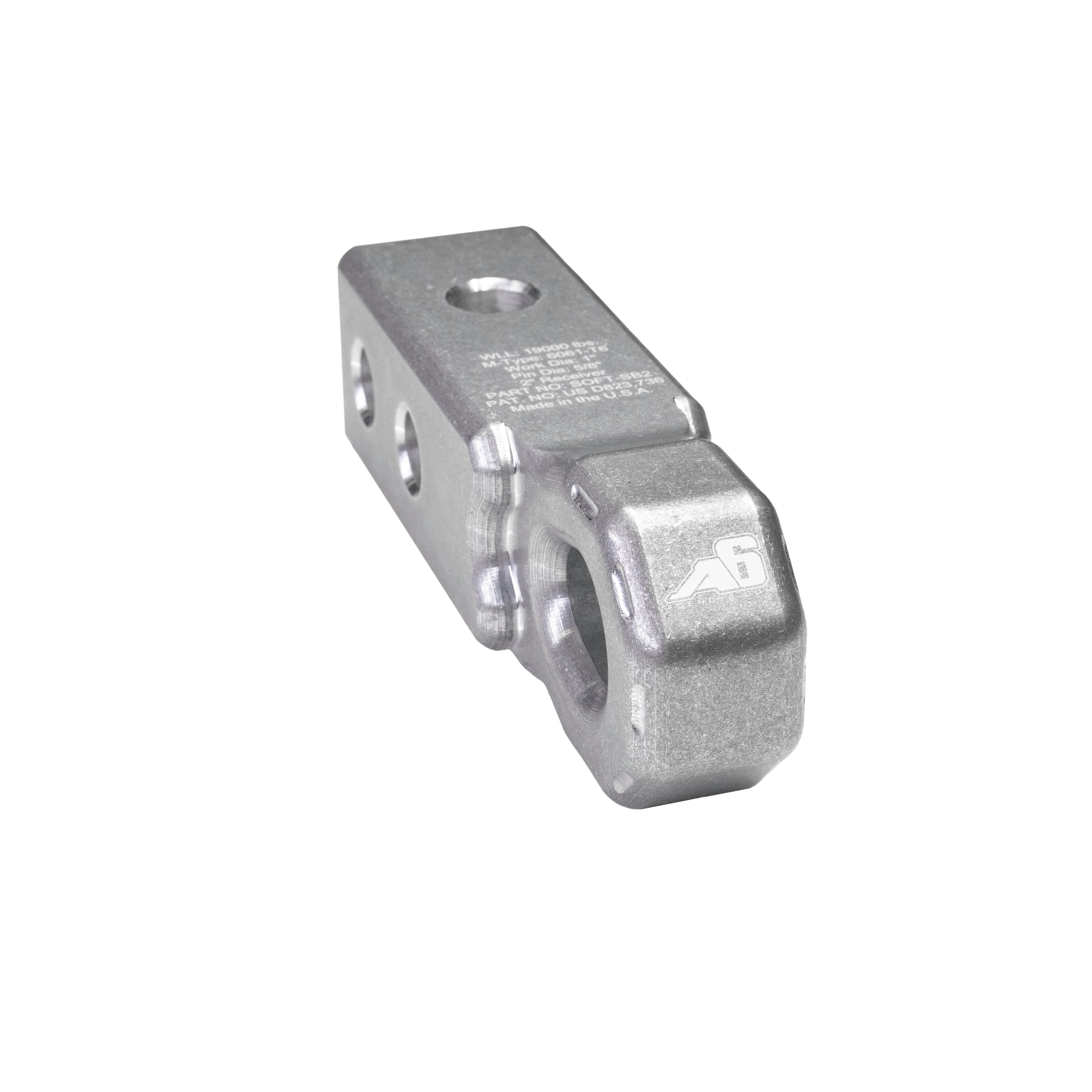Agency 6 Soft Shackle Recovery Block – 2" Receiver