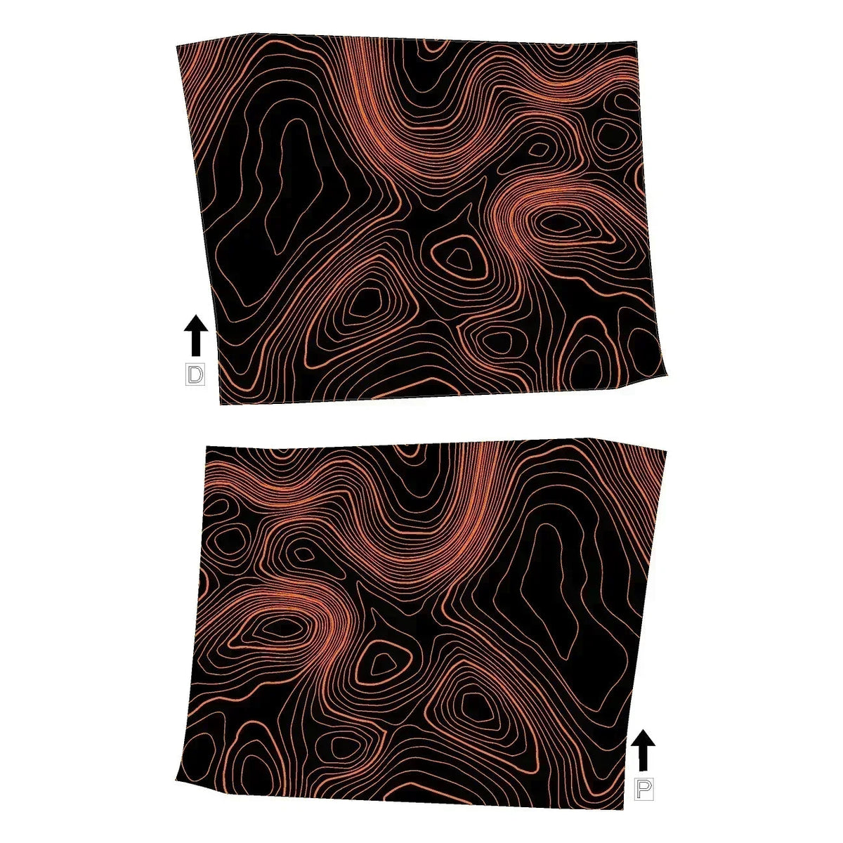 Topographic REAR Door Armrest Panel Protection - 2025+ 4Runner