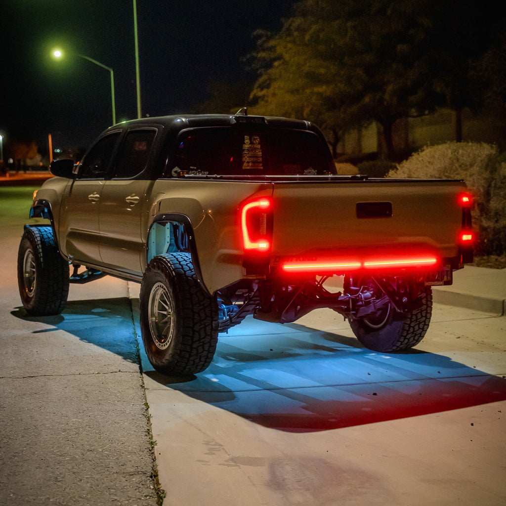 Lensless LED Tail Lights 2016-2023 Toyota Tacoma Sequential Turn Signals