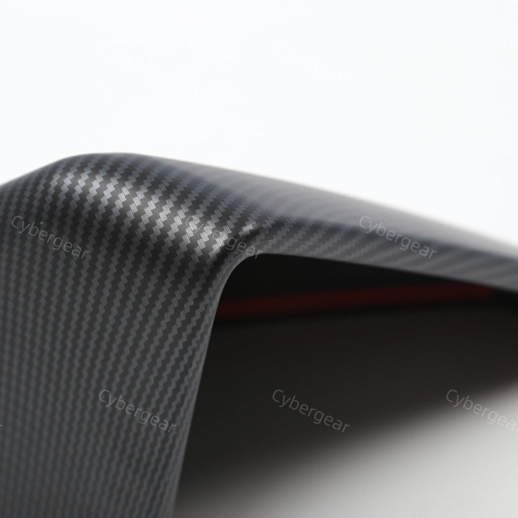 [Carbon Fiber Pattern ABS] Texture Side Mirror Cap Rearview Protective Cover For Cybertruck (2 Pcs))