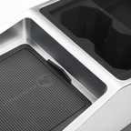 Tesla Cybertruck Center Floor Organizer & Trash Bin