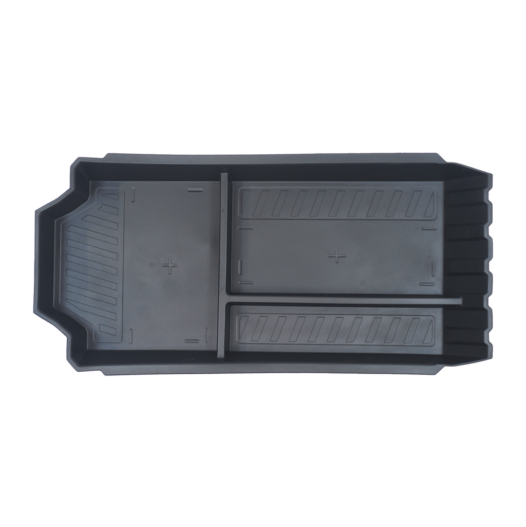Tesla Cybertruck Floor Organizer Tray Lower Console Storage