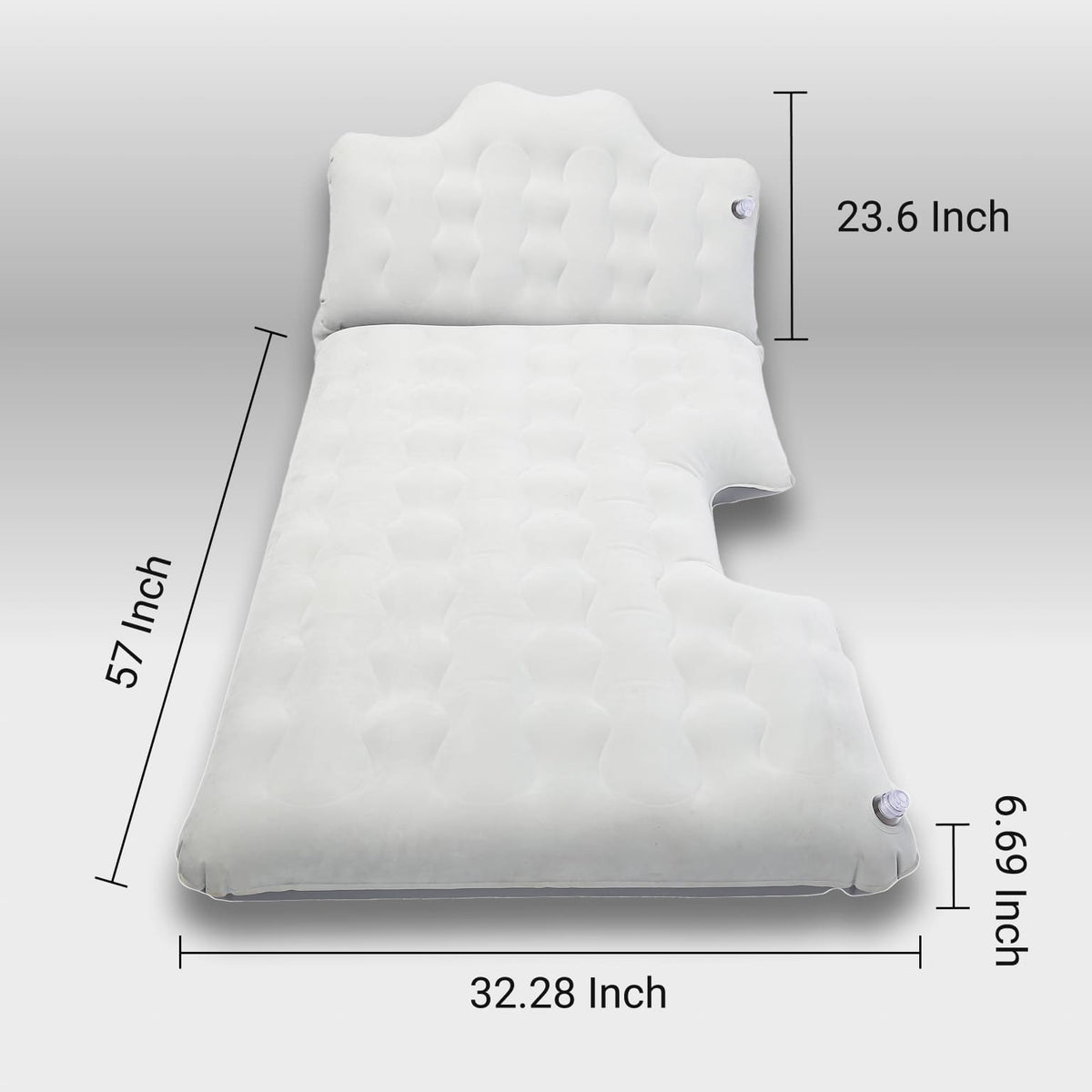 Tesla Cybertruck Inflatable Rear Seat Camping Air Mattress