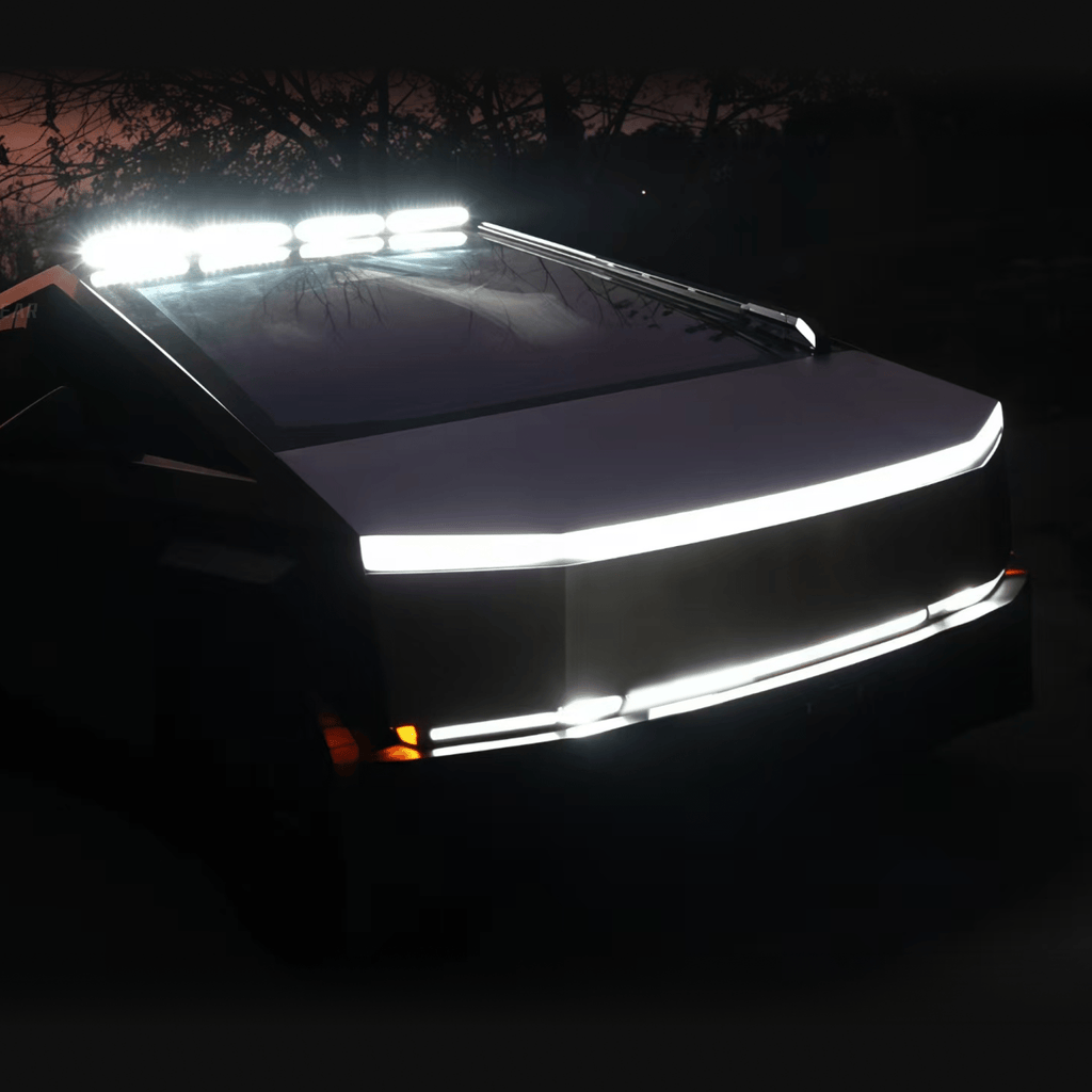 Tesla Cybertruck LED Light Bar Off-Road Overland Roof Top Lighting Bar