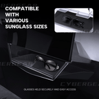 Tesla Cybertruck Under Screen Storage Organizer Upgrade Version