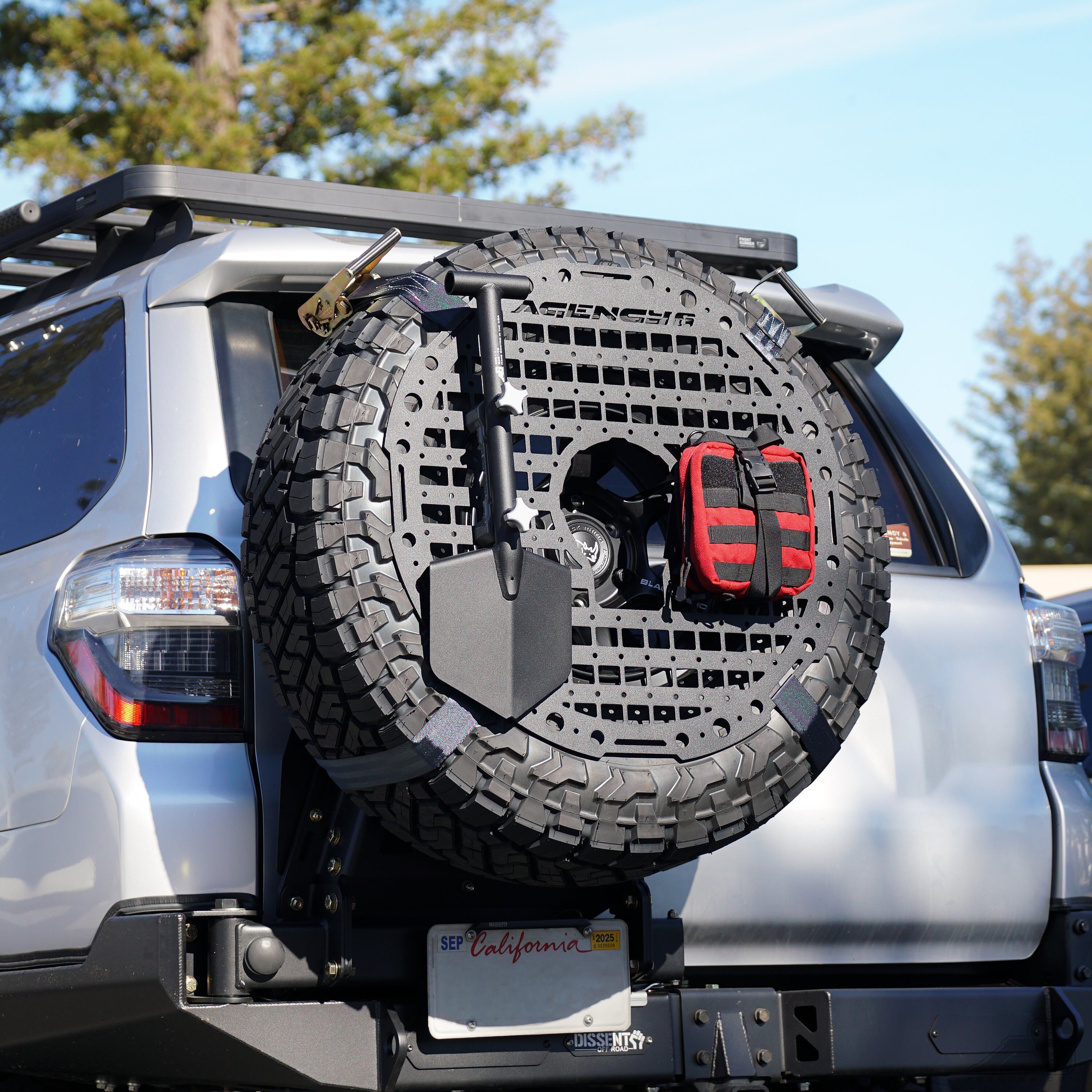 Agency 6 Molle GRIDS  Panel - Spare Tire