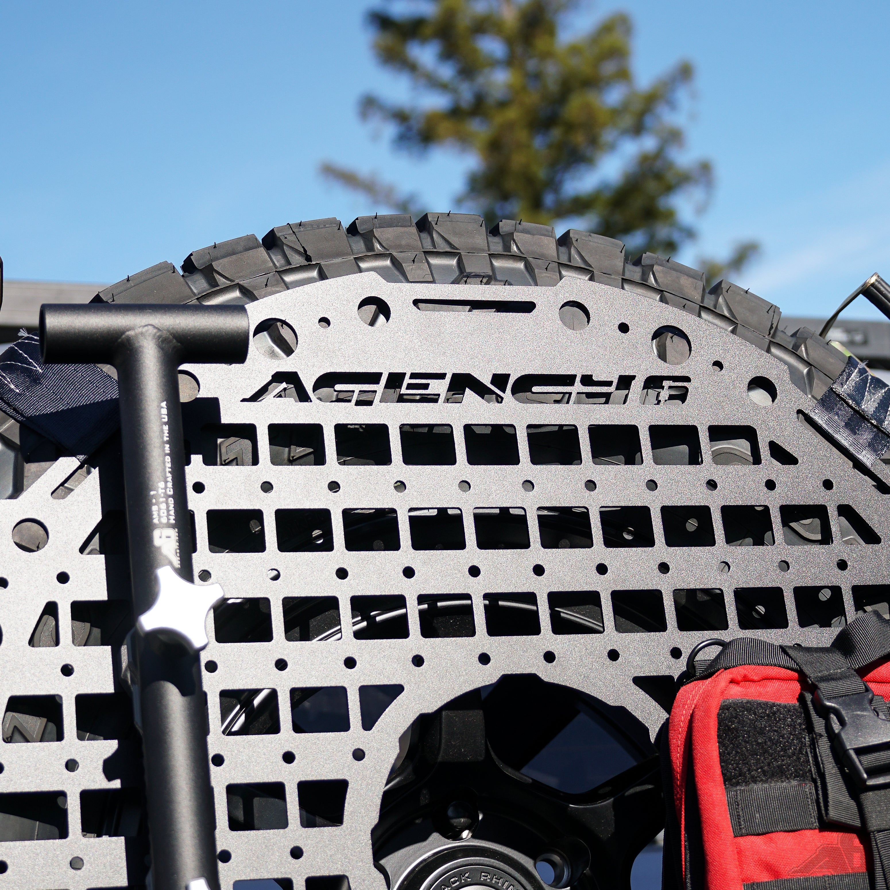 Agency 6 Molle GRIDS  Panel - Spare Tire