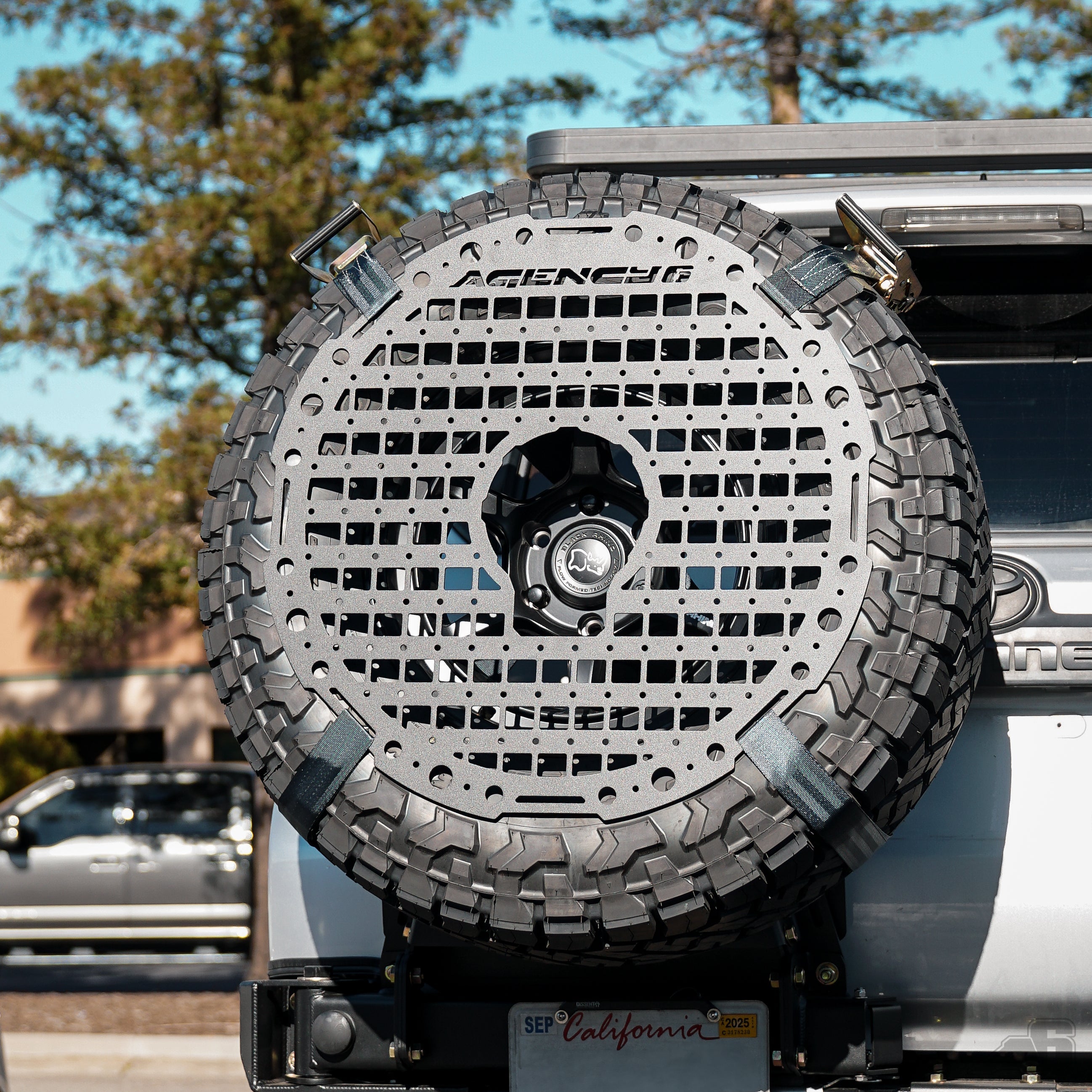 Agency 6 Molle GRIDS  Panel - Spare Tire