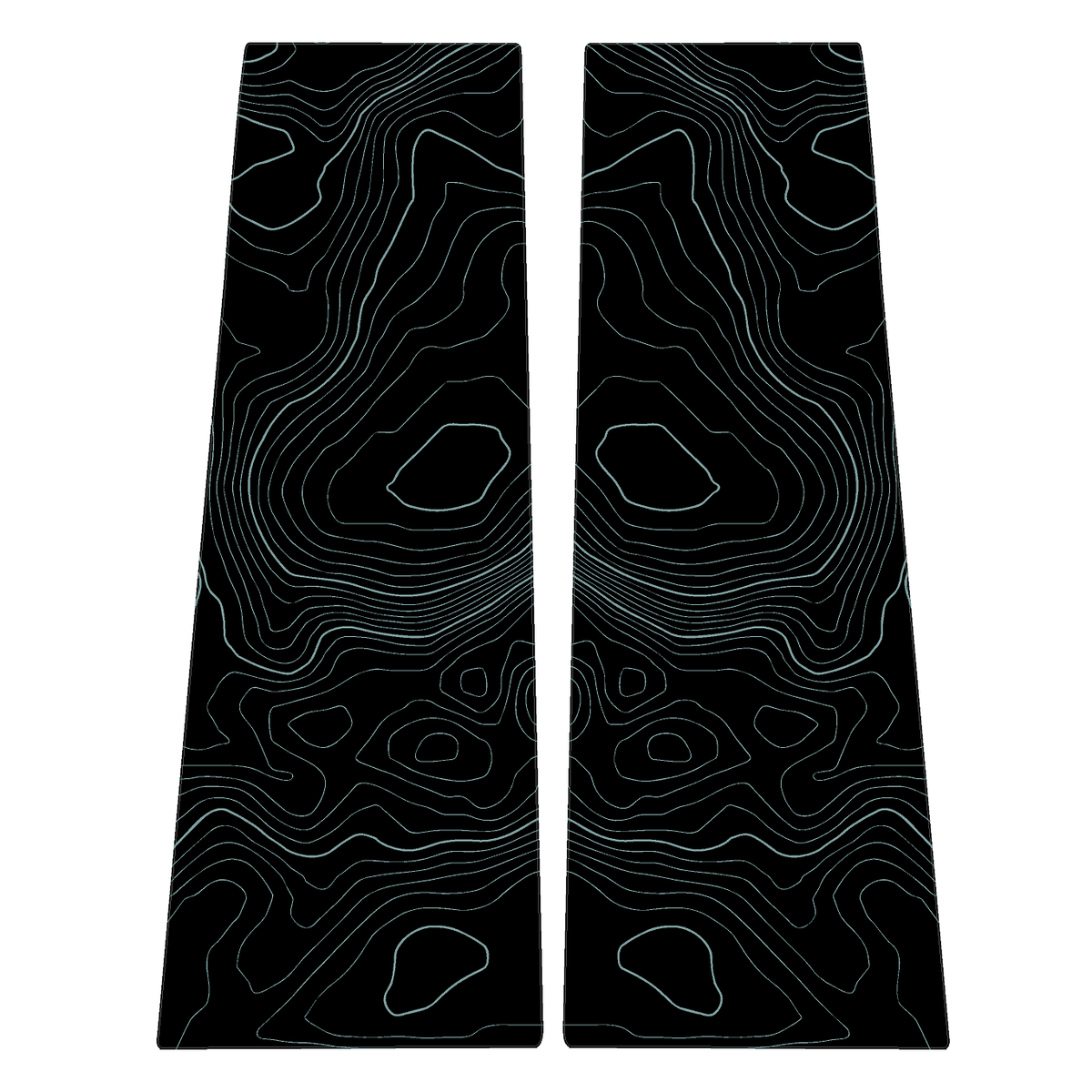 Topographic B Pillar Overlays - 2024+ Ranger