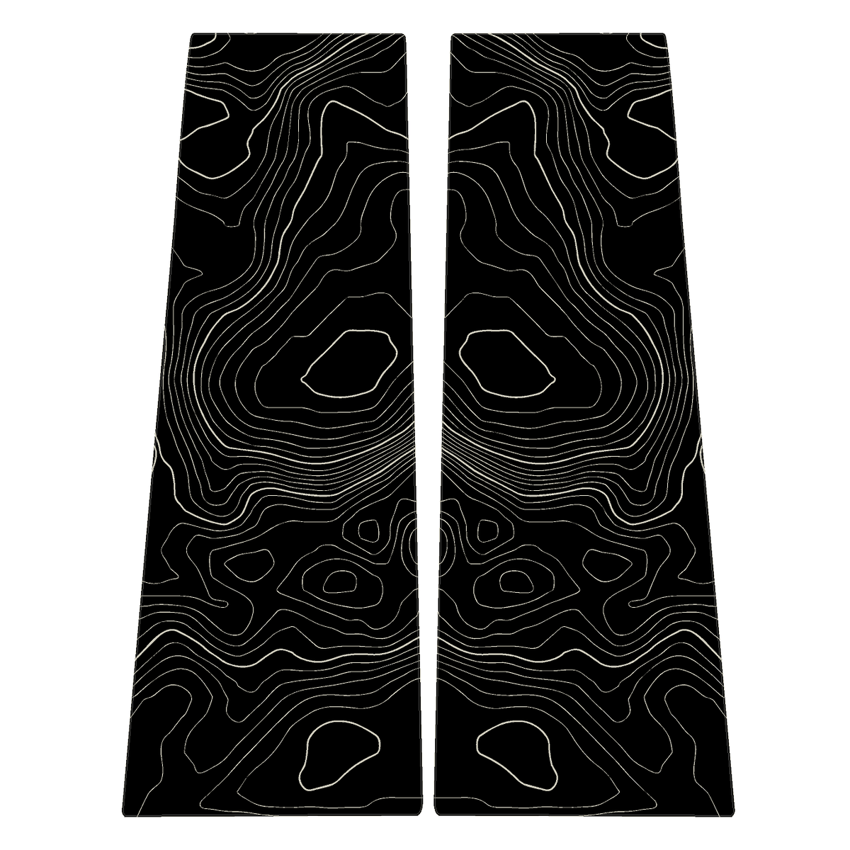 Topographic B Pillar Overlays - 2024+ Ranger
