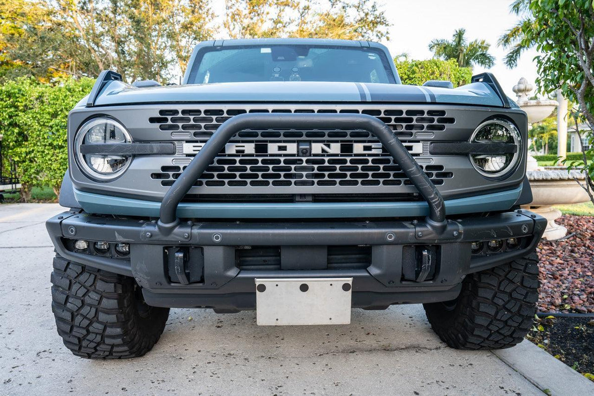Topo Signature DRL Bar Overlays (Printed Series) - 2021+ Bronco (Signature Headlights)